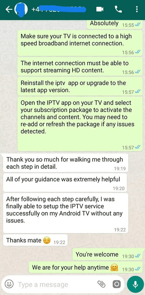 IPTV subscription with advanced streaming features