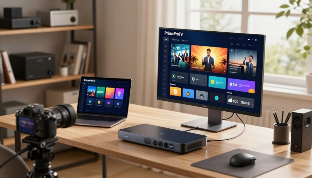 IPTV encoder for online video streaming